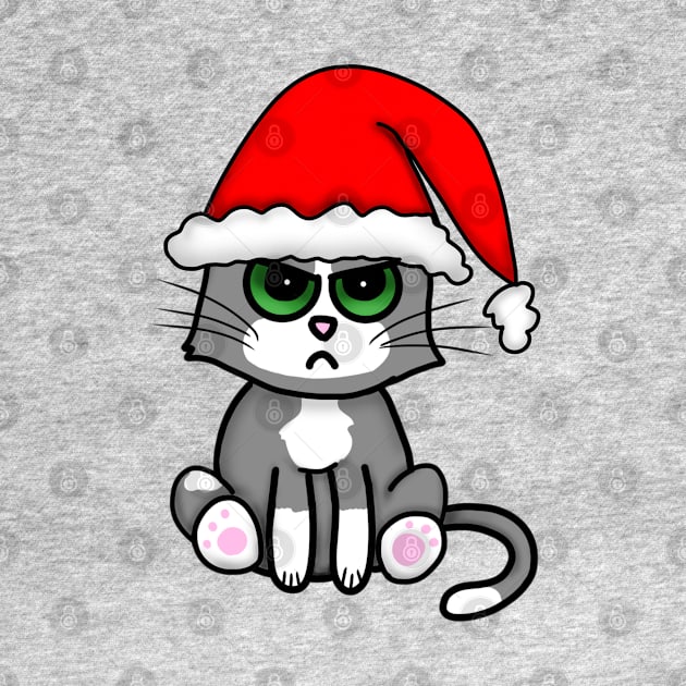 Bah Humbug Cat (Large Print) by Aeriskate